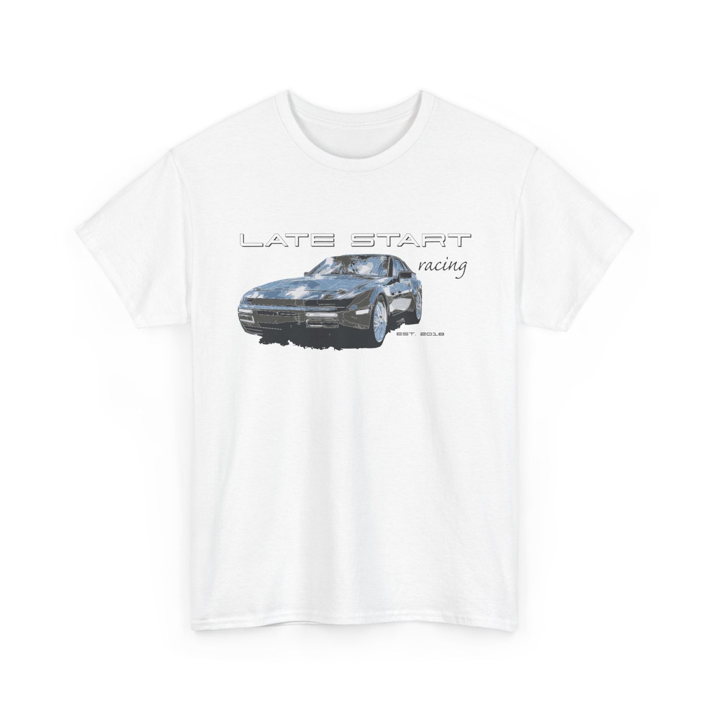 OG Late Start Racing 944T Script, Unisex Shop Tee
