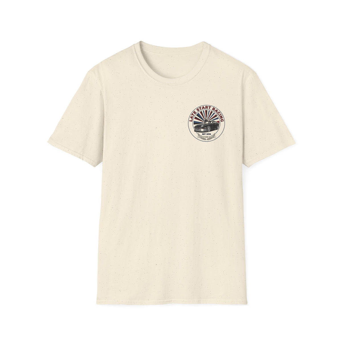 Asphalt Alliance Car Club Tee — Retro Racing Graphic, "Asphalt Alliance" Chest & Back Print