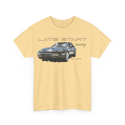 OG Late Start Racing 944T Script, Unisex Shop Tee