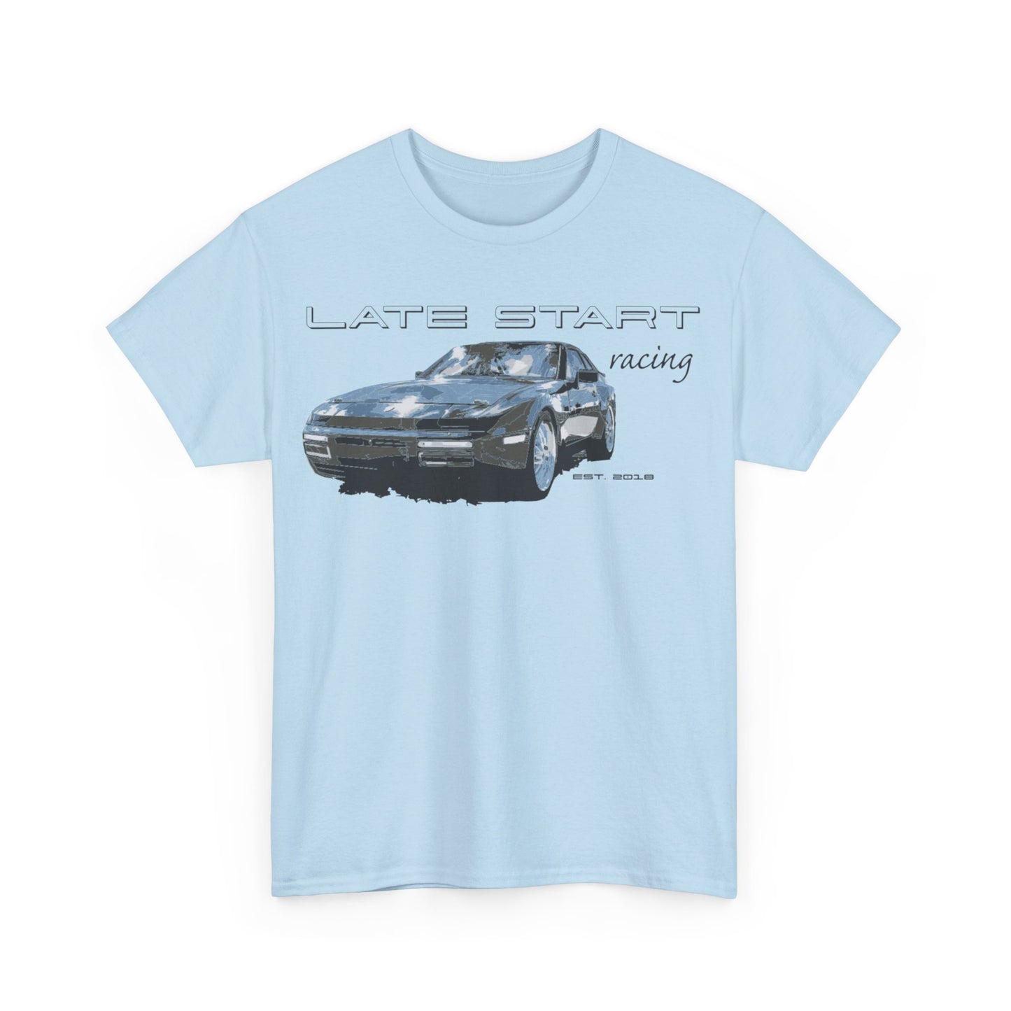 OG Late Start Racing 944T Script, Unisex Shop Tee