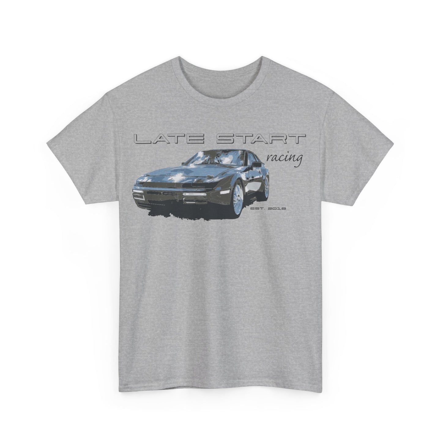 OG Late Start Racing 944T Script, Unisex Shop Tee