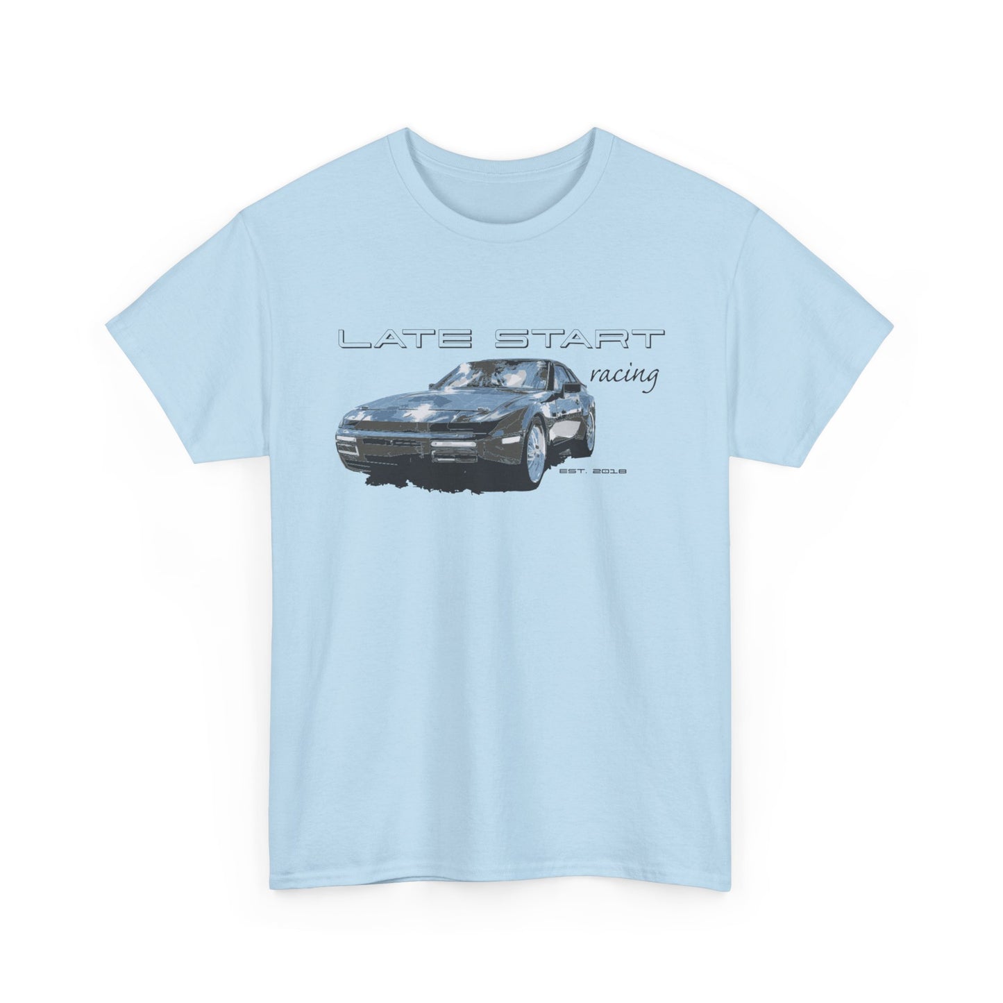 OG Late Start Racing 944T Script, Unisex Shop Tee
