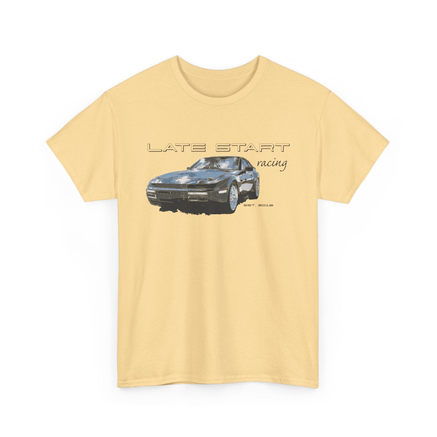 OG Late Start Racing 944T Script, Unisex Shop Tee