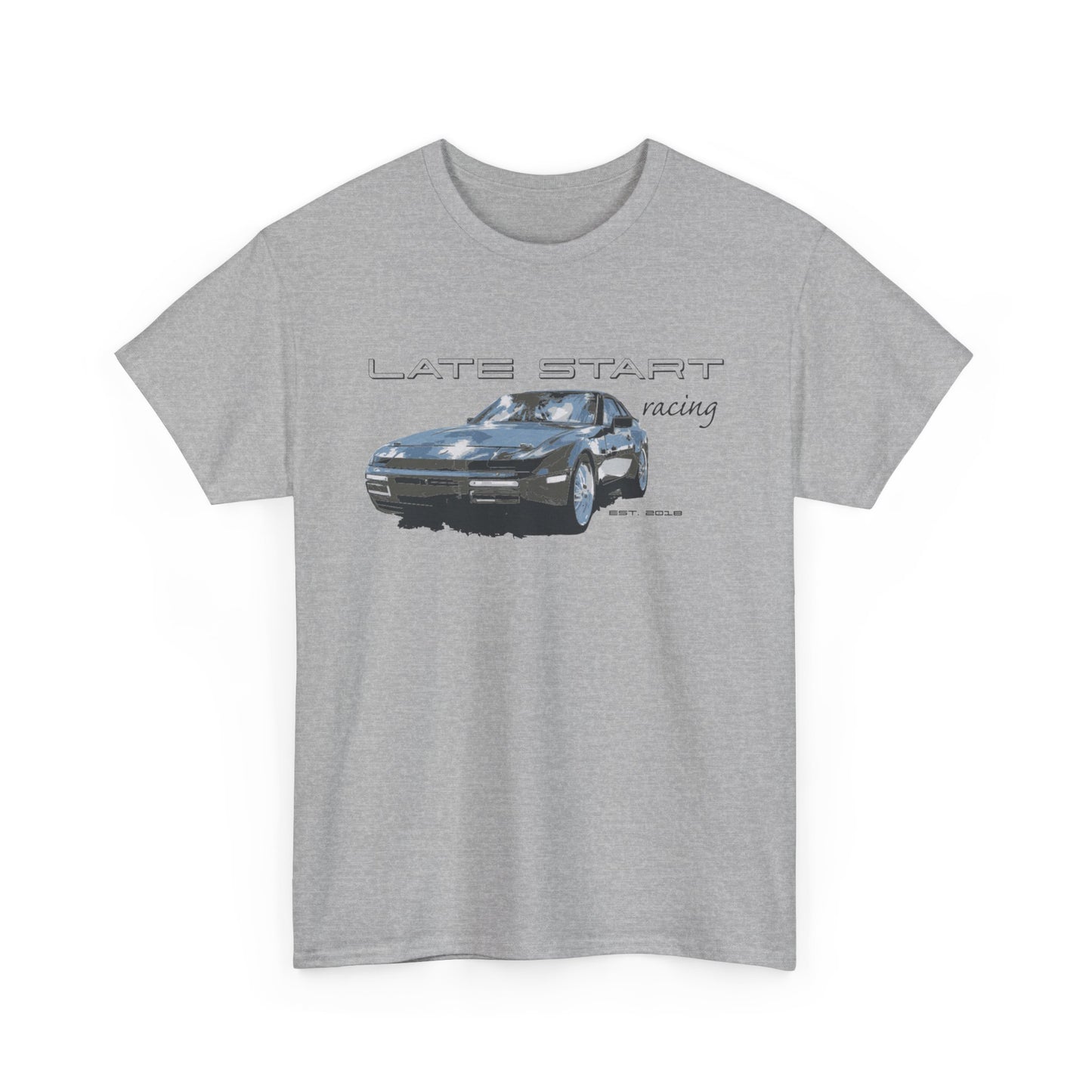 OG Late Start Racing 944T Script, Unisex Shop Tee