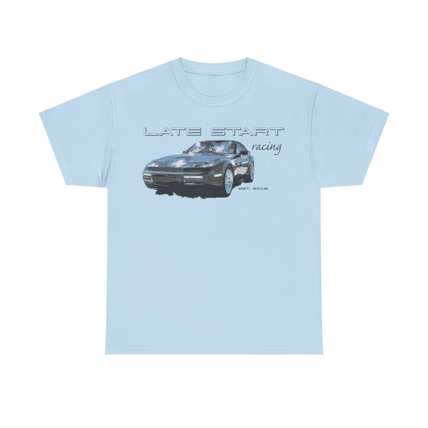 OG Late Start Racing 944T Script, Unisex Shop Tee